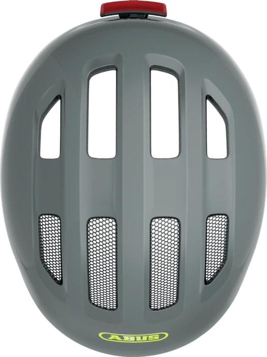 ABUS Smiley 3.0 ACE LED Kinderhelm shiny grey