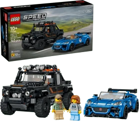 LEGO Speed Champions - Jaguar Project 7 & Land Rover Defender