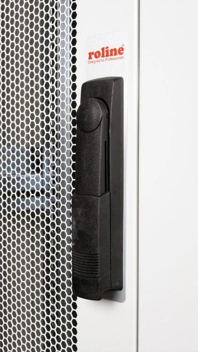 Roline / Secomp Pro Serie 19" Serverschrank 26HE, montiert, Glastür, IP20, RAL 7035, 1000mm tief