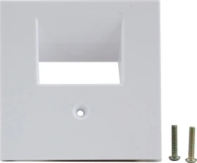 uniTEC IMOLA Serie 305 Abdeckung für UAE-Anschlussdose, ultraweiß