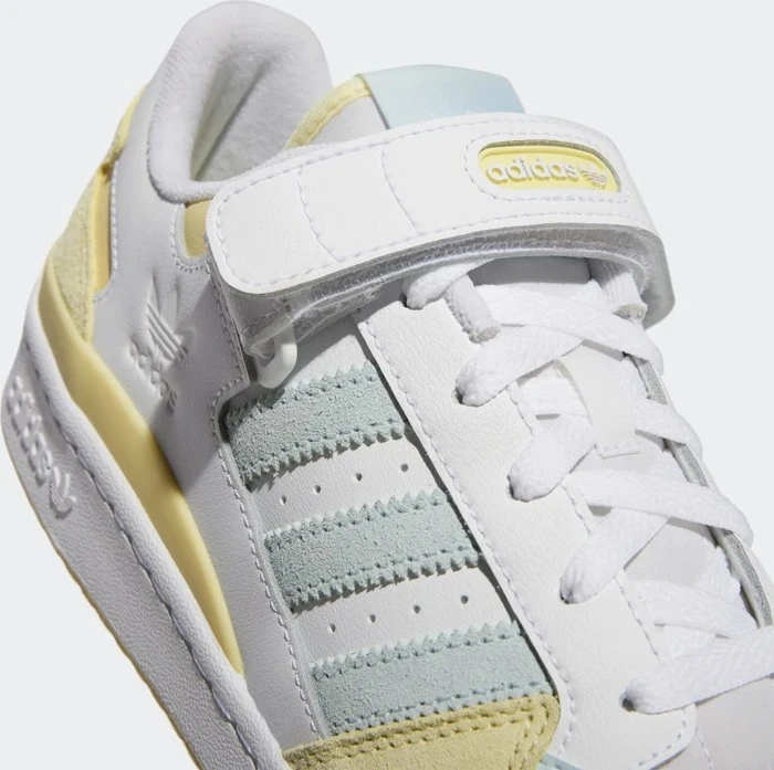 adidas Forum Low almost yellow/almost blue/cloud white