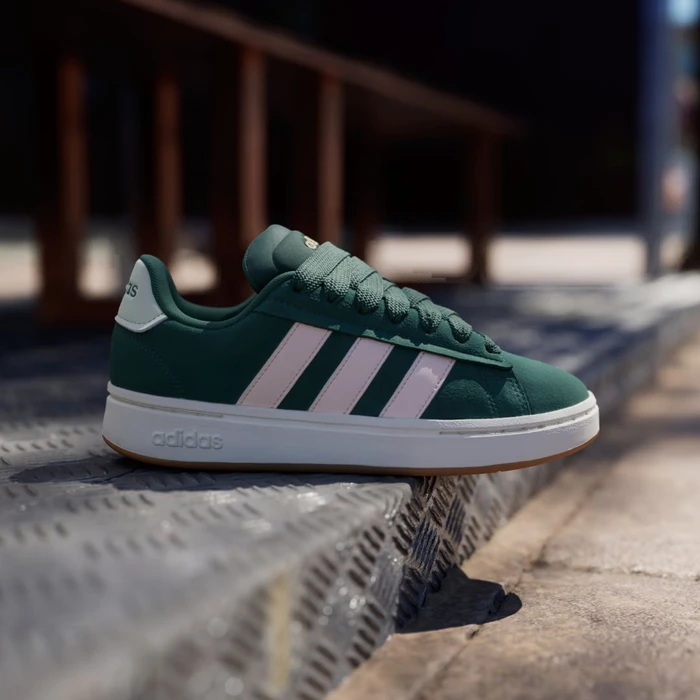 adidas Grand Court Alpha collegiate green/wonder quartz/linen green (Damen)