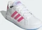 adidas Grand Court Lifestyle Tennis Lace-Up cloud white/pulse magenta/glow blue (Junior) Vorschaubild
