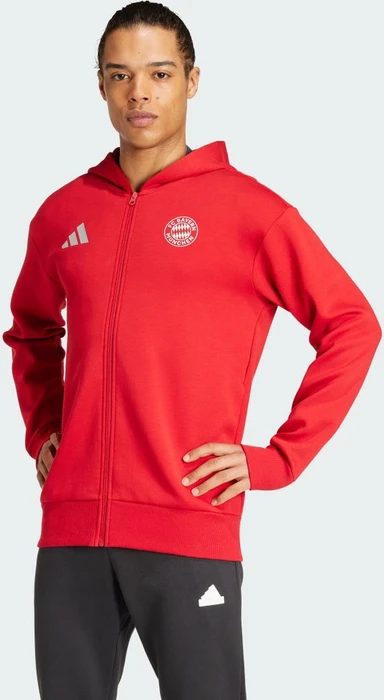 adidas FC Bayern München Anthem Hoodie team power red 2 (Herren)