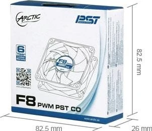 ARCTIC F8 PWM PST CO, 80mm