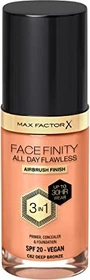 Max Factor Facefinity All Day Flawless Foundation C82 deep bronze LSF20, 30ml