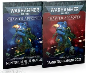 Games Workshop Warhammer 40.000 - In Nomine Imperatoris - Missionspaket: Grand Tournament 2021 und Munitorum-Feldhandbuch (DE)