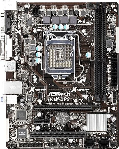 ASRock H61M-DPS (Intel 1155)