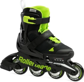 Rollerblade Microblade Inline-Skate schwarz/grün
