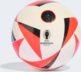 adidas UEFA EURO 2024 Fussballliebe Club Fußball white/solar red/black