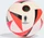 adidas UEFA EURO 2024 Fussballliebe Club Fußball white/solar red/black (IN9372)