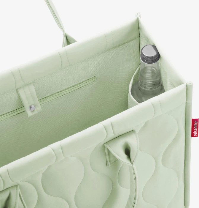 Reisenthel daily Shopper puffer iced matcha