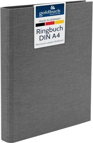 Goldbuch Ringbuch Fotoalbum Bella Vista grau