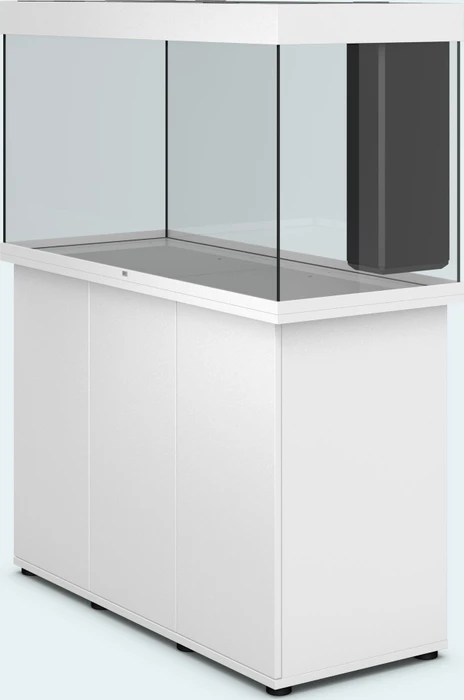 Juwel Rio 350 LED Aquarium-Set mit Unterschrank, weiß/weiß, 350l