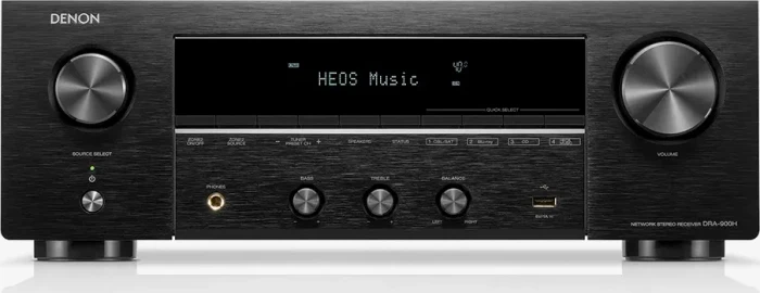 Teufel Definion 3S + Denon DRA-900H weiß / schwarz