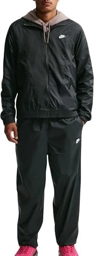 Nike Club Trainingsanzug schwarz/weiß (Herren)