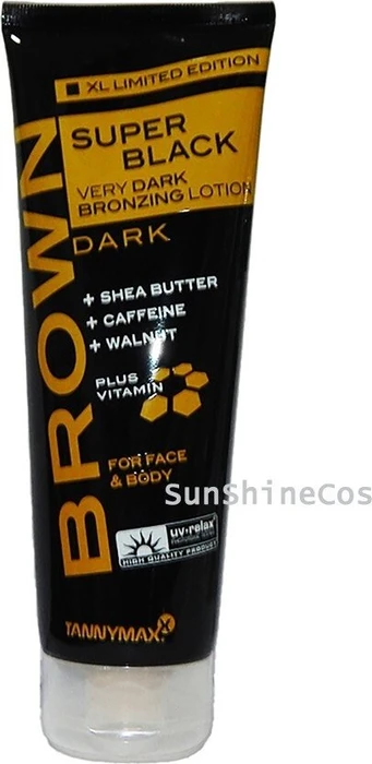TannyMaxx Brown Super Black Very Dark Bronzing Lotion