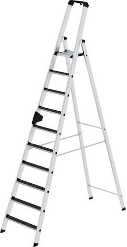 Günzburger Steigtechnik clip-step R13 Stufen-Stehleiter, 10 Stufen