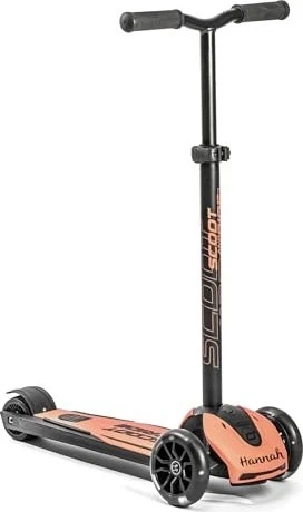 Scoot and Ride Highwaykick 5 LED Kickboard peach