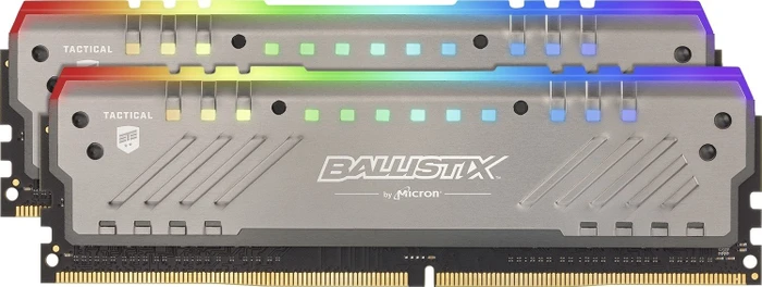 Crucial Ballistix Tactical Tracer RGB UDIMM 32GB Kit, DDR4-2666, CL16-18-18, 2R