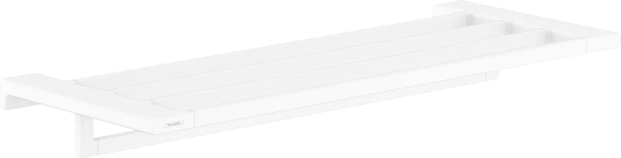 Hansgrohe AddStoris Q Handtuchablage mit Handtuchhalter 648mm mattweiß