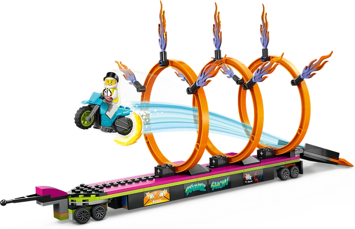 LEGO City - Stunttruck mit Feuerreifen-Challenge