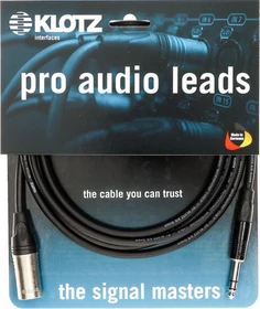 Klotz M1 TRS/XLRm 1.0m