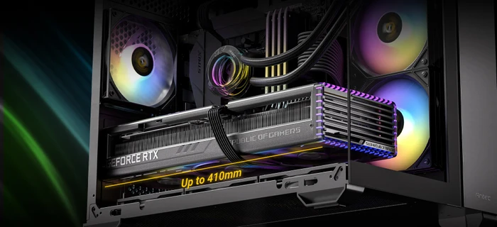 Antec CX600M Trio ARGB, schwarz, Glasfenster