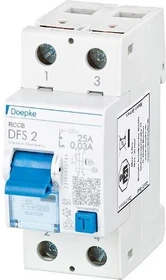 Doepke Fehlerstromschutzschalter DFS 2 025-2/0,03-A