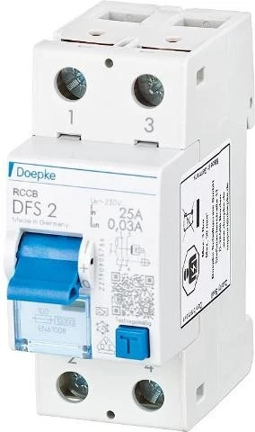 Doepke Fehlerstromschutzschalter DFS 2 025-2/0,03-A
