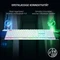 Razer DeathStalker V2 Pro, Mercury White, Razer Low-Profile Clicky Optical PURPLE, USB/Bluetooth, US Vorschaubild