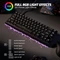 Attack Shark X68 HE Rapid Trigger Keyboard, schwarz, LEDs RGB, Outemu White Jade Magnetic, USB, US Vorschaubild