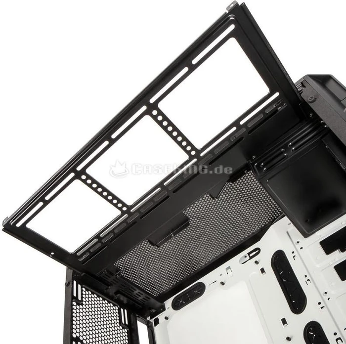 Phanteks Enthoo Pro M Tempered Glass Special Edition schwarz/weiß, Glasfenster