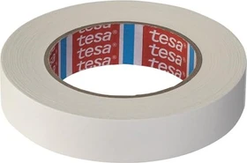 tesa tesaband 4651 Premium weiß, Gewebeband, 25mm/25m, 12 Stück