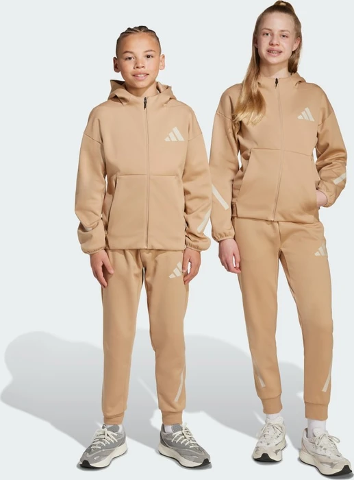 adidas Tapered-Leg Z.N.E. Trainingshose lang warm sandstone/beige (Junior)