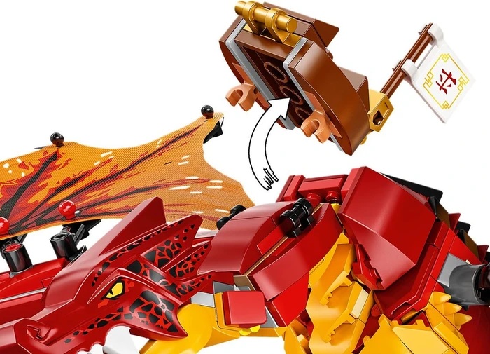 LEGO Ninjago Legacy - Kais Feuerdrache