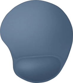 Trust BigFoot Mauspad mit Handgelenkauflage, 236x205mm, blau