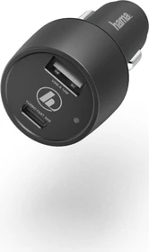 Hama Kfz-Ladegerät USB USB-C Power Delivery/Quick Charge 3.0 + USB-A 42W schwarz