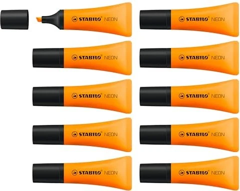 STABILO Neon orange, 10er-Pack