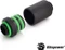 Bitspower Schnellverschluss Set G1/4" extra lang matt schwarz Vorschaubild