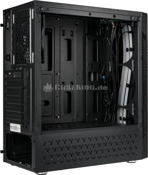 Kolink Inspire K5 RGB, schwarz, Glasfenster