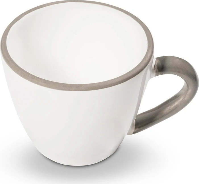 Gmundner Keramik Grauer Rand Espressotasse Gourmet 60ml