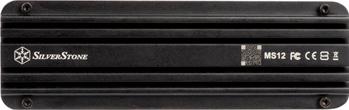 SilverStone MS12, M.2 SSD, USB-C 3.2