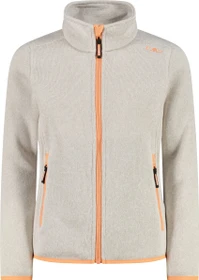 CMP Fleece Knit-Tech Meliert Jacke vaniglia/salmone (Junior)