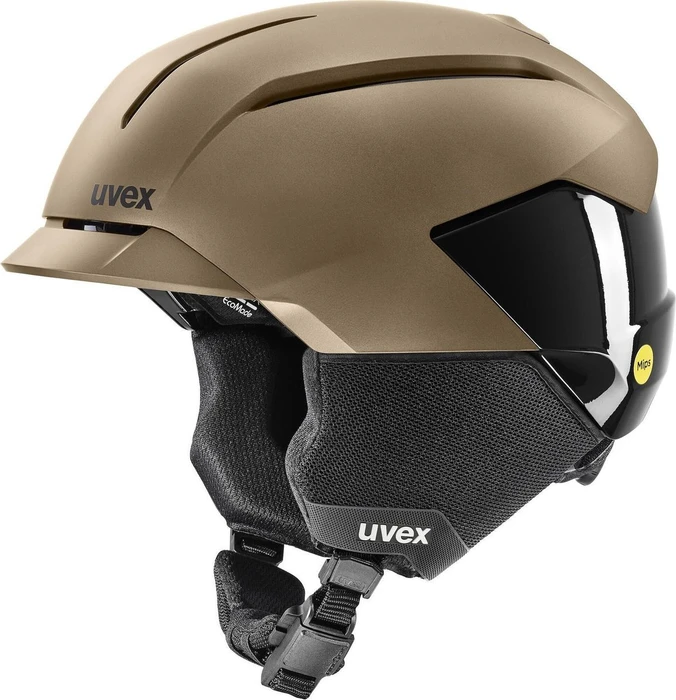 UVEX Levitate Helm braun/black matt