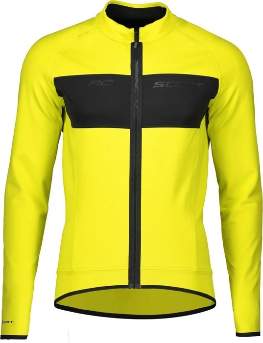 Scott RC Warm Reversible WB Fahrradjacke black/sulphur yellow (Herren)