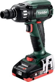 Metabo SSW 18 LTX 400 BL Akku-Schlagschrauber inkl. Koffer + 2 Akkus 4.0Ah