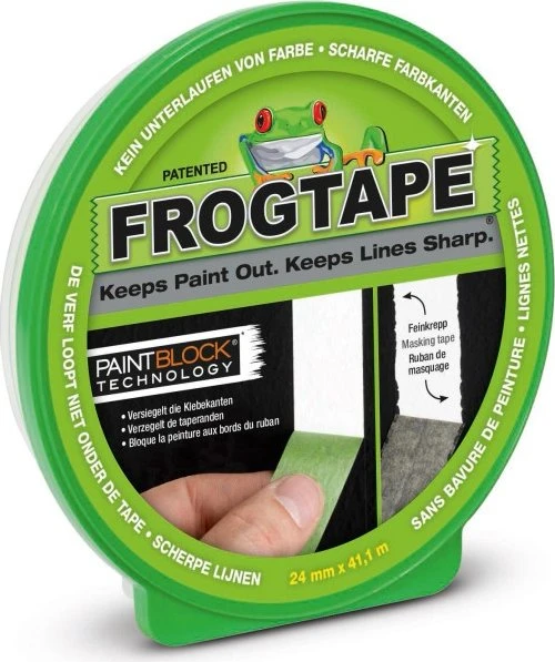 Frogtape Multi-Surface grün, Malerabdeckband, 24mm/41m, 1 Stück (631-00) – Bild 2 von 2
