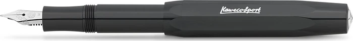 Kaweco Skyline Sport schwarz, rechte Hand, breit