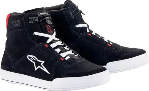 Alpinestars Chrome Motorradschuh schwarz/grau/rot